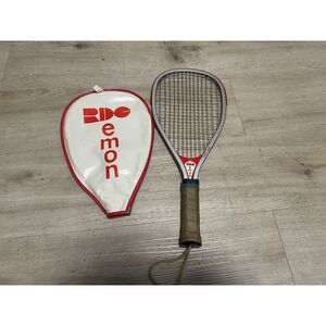 Demon 4-1/8 Power Flex Tennis Racket Vintage‎ Aluminum With Cover Style # 3020